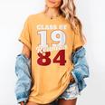 Reunion 1984 Class Of 1984 Reunion 84 Graduation 1984 Women's Comfort Colors T-Shirt Mustard