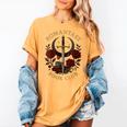 Romantasy Book Club Coffee Sword Roses Women's Comfort Colors T-Shirt Mustard Romantasy Book Club Coffee Sword Roses Women's Comfort Colors T-Shirt Mustard