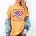 Romantasy Book Club Novel Reading Club Bibliophiles Fiction Women's Comfort Colors T-Shirt Mustard