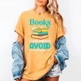 Sarcastic Books Anti Social Introvert Book Conversation Women's Comfort Colors T-Shirt Mustard