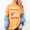 Sarcastic Introvert Need Guitar Sad Song Introvert Guitarist Women's Comfort Colors T-Shirt Mustard