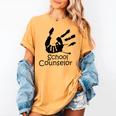 School Counselor t Shirt School Teacher Graduation Idea Women's Comfort Colors T-Shirt Mustard