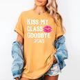 Sen18r Shirt Senior 2018 Graduation Kiss Lips Women's Comfort Colors T-Shirt Mustard