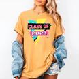 Senior 2023 Graduation Class Of 2023 Retro 90's Graduation Women's Comfort Colors T-Shirt Mustard