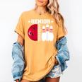 Senior 2025 Bowling Player Class Of 2025 Graduation Seniors Women's Comfort Colors T-Shirt Mustard