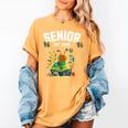 Senior 2025 Graduation Caterpillar For Kids Cute Coquette Women's Comfort Colors T-Shirt Mustard