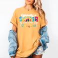 Senior 2025 Graduation My Last First Day Of Class Of 2025 Women's Comfort Colors T-Shirt Mustard