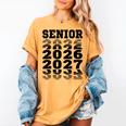Senior 2026 2027 Class Of Graduation Women's Comfort Colors T-Shirt Mustard