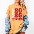 Senior 2026 Class Of 2026 Graduation Women's Comfort Colors T-Shirt Mustard