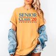 Senior 2026 Class Of 2026 Seniors Graduation 2026 USA Women's Comfort Colors T-Shirt Mustard