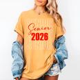 Senior 2026 Retro Class Of 2026 Graduation For Students Women's Comfort Colors T-Shirt Mustard