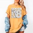 Senior Class Of 2018 T Shirt High School Graduation Women's Comfort Colors T-Shirt Mustard