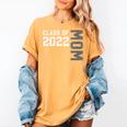 Senior Class Of 2022 Mom Graduation Women's Comfort Colors T-Shirt Mustard