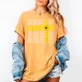 Senior Class Of 2023 Sunflower Graduation Seniors 23 Women's Comfort Colors T-Shirt Mustard