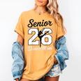 Senior Dance Mom Class Of 2026 Dancer Daughter Graduation Women's Comfort Colors T-Shirt Mustard