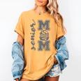 Senior Mom 2026 Wrestling Athlete Proud Parent Graduation Women's Comfort Colors T-Shirt Mustard