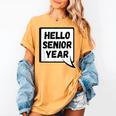 Seniors Class Of 2026 Back To School Graduation Women's Comfort Colors T-Shirt Mustard