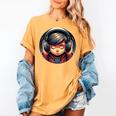 Serene Music Enthusiast With Headphones Introvert Cute Boy Women's Comfort Colors T-Shirt Mustard