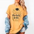 She Believed She Could So She Did Graduation Shirt Women's Comfort Colors T-Shirt Mustard