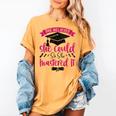 She Believed She Could So She Mastered It Graduation Women's Comfort Colors T-Shirt Mustard