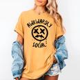 Socially Awkward Introvert Social Anxious Awkwardly Social Women's Comfort Colors T-Shirt Mustard Socially Awkward Introvert Social Anxious Awkwardly Social Women's Comfort Colors T-Shirt Mustard
