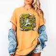 Softball Pitcher Best Traits Brave Retro Pop Comic Book Art Women's Comfort Colors T-Shirt Mustard Softball Pitcher Best Traits Brave Retro Pop Comic Book Art Women's Comfort Colors T-Shirt Mustard