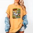 Softball Slider Pop Comic Book Art Best Traits Fast Elite Women's Comfort Colors T-Shirt Mustard