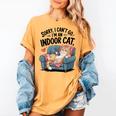 Sorry I Can’t Go I’m An Indoor Cat Couch Introvert Cat Women's Comfort Colors T-Shirt Mustard Sorry I Can’t Go I’m An Indoor Cat Couch Introvert Cat Women's Comfort Colors T-Shirt Mustard