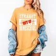 Straight Outta Homeschool Shirt Graduation Women's Comfort Colors T-Shirt Mustard