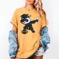 Student Graduation 2022 Panda Football Boys Girls Teenager Women's Comfort Colors T-Shirt Mustard