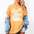 Sue You Soon Law Student School Graduation Women's Comfort Colors T-Shirt Mustard