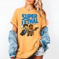 Super Lethal Cute Nostalgia Women's Comfort Colors T-Shirt Mustard Super Lethal Cute Nostalgia Women's Comfort Colors T-Shirt Mustard