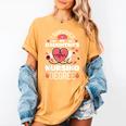 I Survived My Daughter's Nursing Degree School Graduation Women's Comfort Colors T-Shirt Mustard