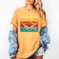I Survived My Husband's Master's Degree Graduation Women's Comfort Colors T-Shirt Mustard