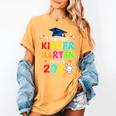 I Survived Kindergarten Graduation 2025 Graduate Boys Girls Women's Comfort Colors T-Shirt Mustard