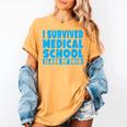 I Survived Medical School Class Of 2018 Graduation Women's Comfort Colors T-Shirt Mustard