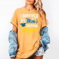 i Survived My Moms Doctoral Degree Graduation Gifts Women's Comfort Colors T-Shirt Mustard