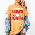I Survived My Mom’s Nursing Degree Nurse Nursing Graduation Women's Comfort Colors T-Shirt Mustard