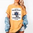 I Survived Nursing School Graduation 2025 Women's Comfort Colors T-Shirt Mustard