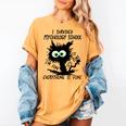 I Survived Psychology School Graduation 2026 2027 Women's Comfort Colors T-Shirt Mustard