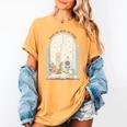 Tale As Old As Time Rose Candle And Book Women's Comfort Colors T-Shirt Mustard