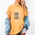 That's What i Do i Read Books And i Know Things Cute Graphic Women's Comfort Colors T-Shirt Mustard