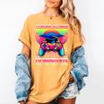 Video Gamer Graduate Graduation Grad Gaming Women's Comfort Colors T-Shirt Mustard
