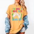 VIDEO GAMER Graduation Student Teacher Last Day School Kids Women's Comfort Colors T-Shirt Mustard