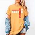 Volleyball Senior Night Volleyball Senior 2025 Graduation 5 Women's Comfort Colors T-Shirt Mustard