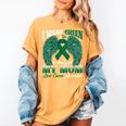 I Wear Green In Memory Of My Mom Liver Cancer Awareness Day Women's Comfort Colors T-Shirt Mustard