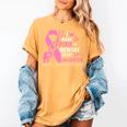 I Wear Pink In Memory Of My Daughter Breast Cancer Awareness Premium Women's Comfort Colors T-Shirt Mustard