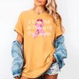 I Wear Pink In Memory Of My Daughter Breast Cancer Awareness Women's Comfort Colors T-Shirt Mustard I Wear Pink In Memory Of My Daughter Breast Cancer Awareness Women's Comfort Colors T-Shirt Mustard