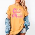 I Wear Pink In Memory Of My Friend Breast Cancer Awareness Women's Comfort Colors T-Shirt Mustard