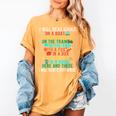 I Will Read Book On Boat Words For Kids Women's Comfort Colors T-Shirt Mustard